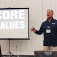 John Bostain, president of Command Presence Training and former FLETC instructor, leads a session during the ILEETA conference and teaches about creating a healthy departmental culture.