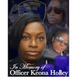 Baltimore Police Officer Keona Holley was murdered while sitting in her patrol vehicle in December 2021. Her killer was convicted of first-degree murder Wednesday.