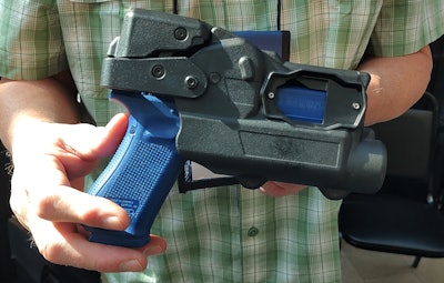 Alien Gear’s Rapid Force V3 is a Level III duty holster with a spot for Axon Signal Sidearm Mount.