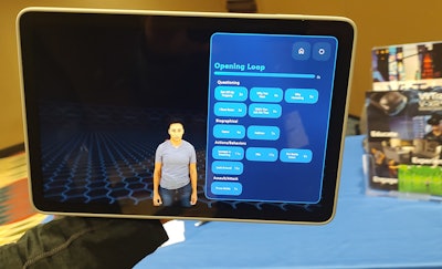 VirTra’s new V-XR goggles and augmented reality training system can be controlled on a tablet and led by an instructor, or an officer can conduct his or her own training without the need for an instructor.