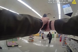 Los Angeles County Sheriff's deputies fatally shot a machete-wielding suspect inside a Lancaster, California, grocery store in February after the man raised his weapon and started to charge at them video released by LASD shows.