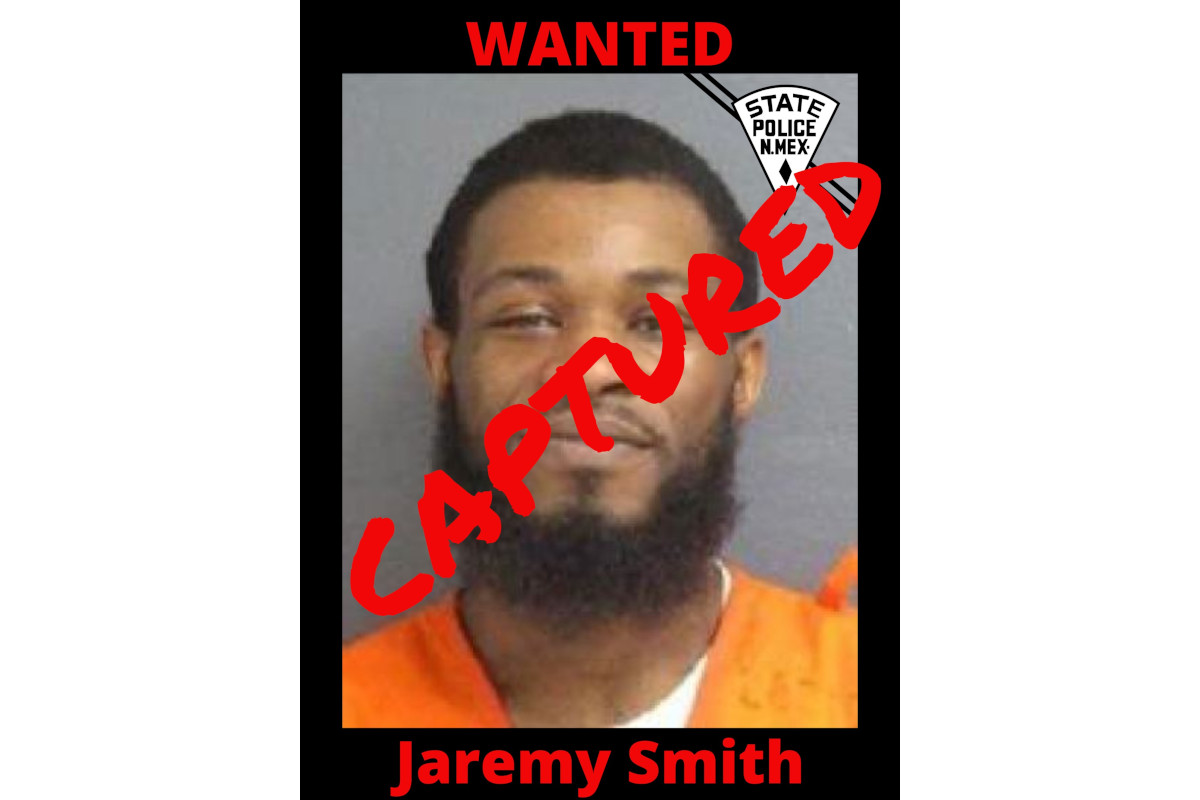 Police say Jeremy Smith killed New Mexico State Police Officer Justin Hare Friday morning near Tucumcari. He was taken into cutody Sunday in Albuquerque by Bernalillo County Sheriff's deputies.