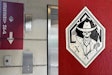 The Regulators are a Los Angeles County Sheriff's deputy subgroup--often called a 'gang'--whose logo allegedly depicts a skeleton in a cowboy hat, as seen here outside the Lynwood jail.