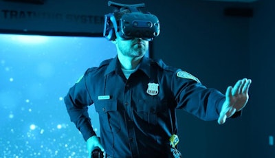 MILO VR allows officers to use a variety of replica force tools up to and including firearms.