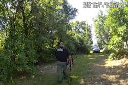 The Hillsborough County (Florida) Sheriff's Office releases body cam footage of the arrest of suspect in double murder.