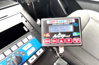 It's vital to test the system weekly to ensure it works properly.