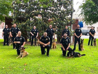 Dothan PD officers must pass a physical training test, oral interview and be approved by all members of the K-9 unit to become a handler.