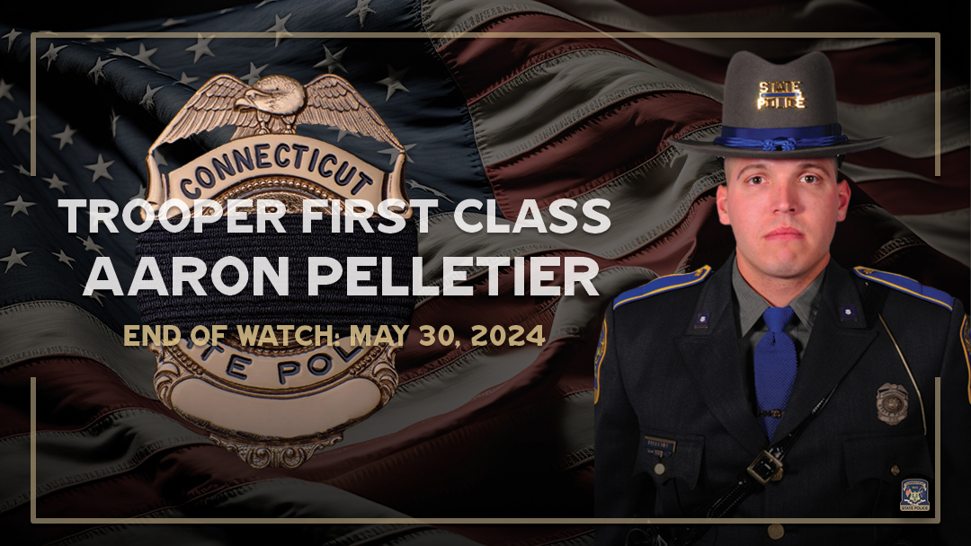 Connecticut State Trooper First Class Aaron Pelletier was a nine-year veteran of the Connecticut State Police.