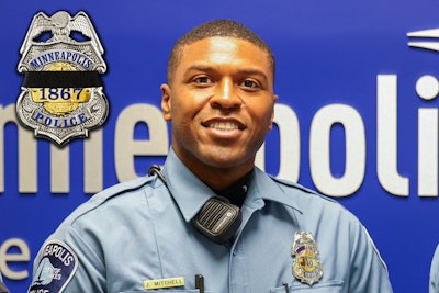 Officer Jamal Mitchell, 36, was fatally shot Thursday while rendering aid to people wounded at the scene.
