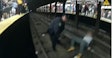 Screenshot from X video showing NYPD officer rescuing man from subway tracks.