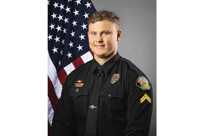 Officer Zachary Robinson of the Fargo Police Department has been named the 2023 NRA Law Enforcement Officer of the Year. Officer Robinson and several comrades were ambushed in the street and he engaged and killed the suspect.