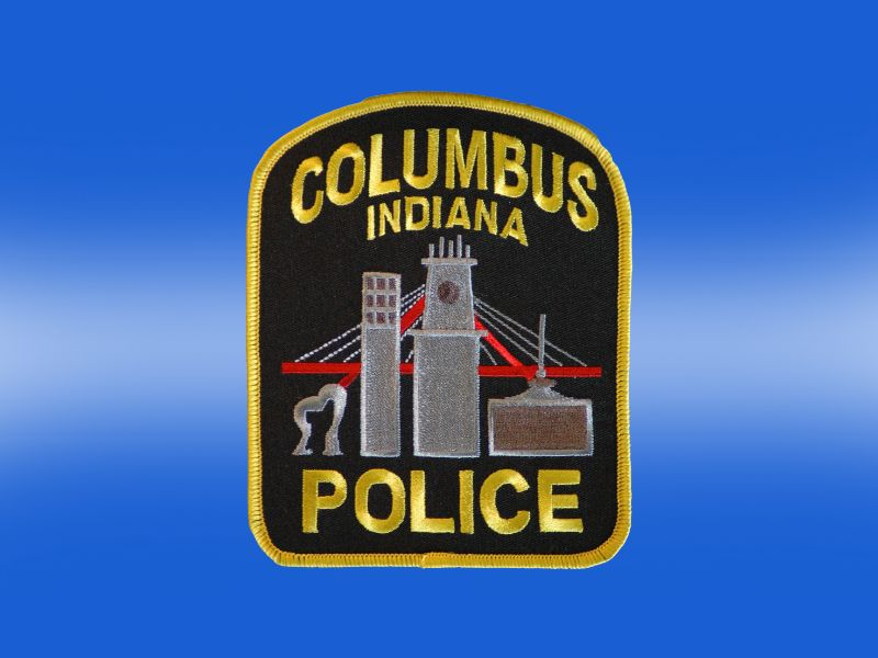 A Columbus Police Department, Indiana, officer rescued a mother and child from the water over the weekend after they were swept away by the current.