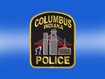 A Columbus Police Department, Indiana, officer rescued a mother and child from the water over the weekend after they were swept away by the current.