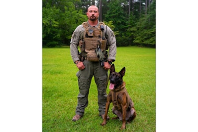 South Carolina State Law Enforcement Division K-9 Coba was killed Tuesday. The four-year-old Belgian Malinois' handler was Special Agent Richard “Cole” Powell.