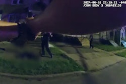 Police say that while the suspect was fleeing he produced what looked like a Glock pistol from “the front of his body”and pointed it at the officers. One of the Utica Police officers fired one shot and Mway was mortally wounded.