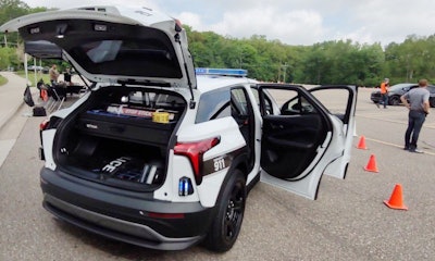 The liftgate allows access to more than 26 cubic feet of cargo space for gear.