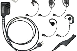 Pryme's SPM-NM10 Lapel/Surveillance Kit features a tangle-resistant fiber cable.