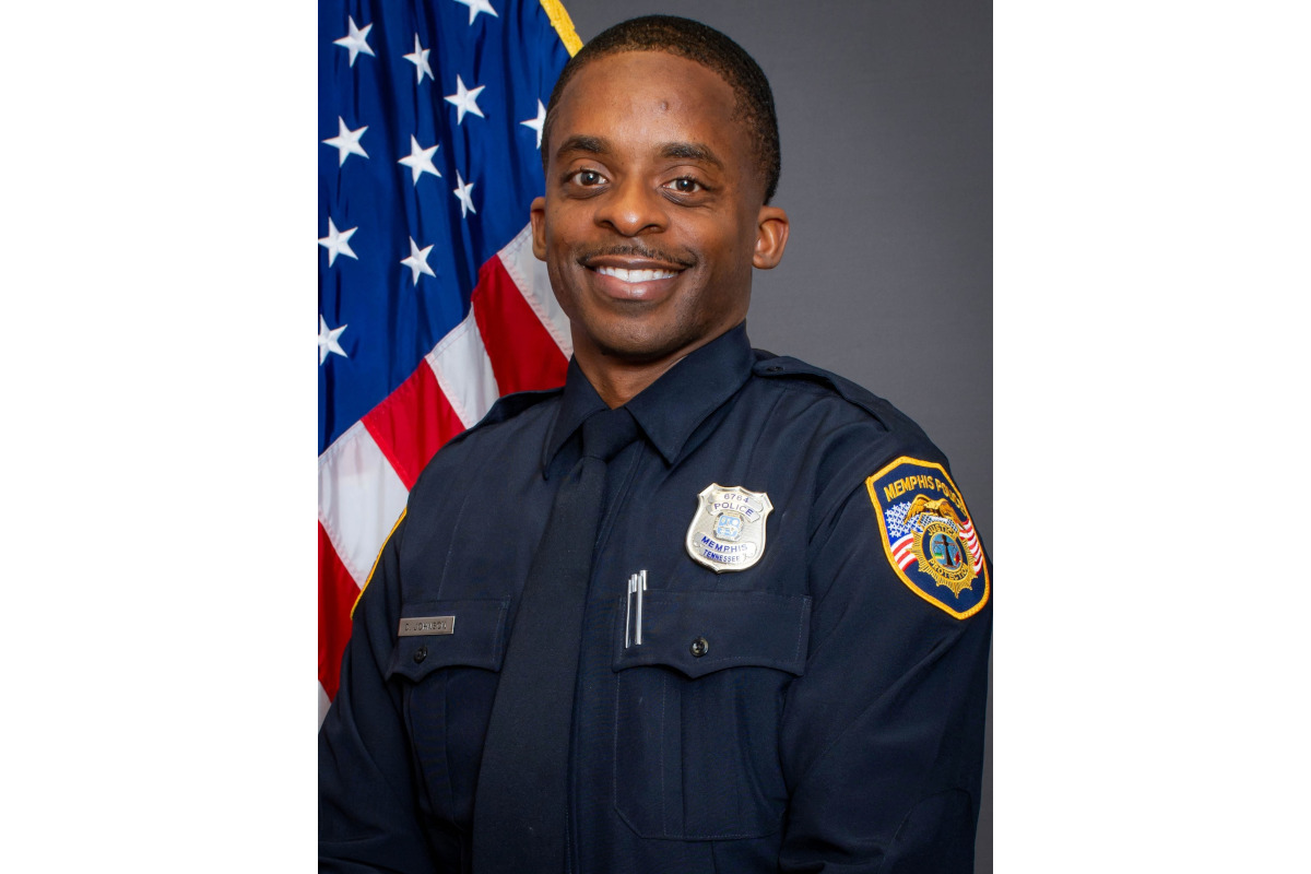 Memphis Officer Demetrice Johnson was killed Friday in a vehicle crash. A second officer was critically injured.
