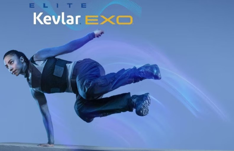One officer safety benefit to Kevlar Exo’s flexibility is that it makes armor easier to wear when running, jumping, and fighting.