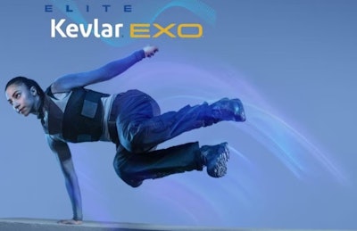 One officer safety benefit to Kevlar Exo’s flexibility is that it makes armor easier to wear when running, jumping, and fighting.