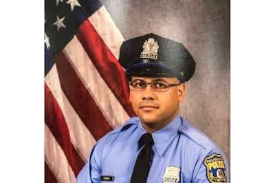 Officer Jaime Roman of the Philadelphia Police Department was shot and wounded June 22 and died Tuesday Sept. 10.