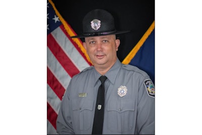 Officer First Class Mark Reynolds of the South Carolina State Transport Police died Wednesday after a medical emergency in training.