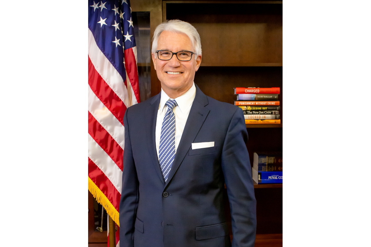 The official photo of Los Angeles County District Attorney George Gascón. Voters turned him out of office in the Nov. 5 election.