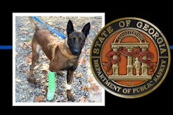 Georgia State Patrol K-9 Armor will face months of recovery after being wounded when a fleeing suspect fired shots during a car chase.