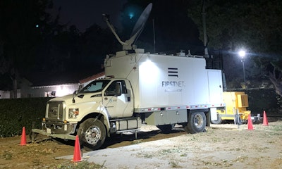 FirstNet deployable communication assets are aiding in public safety efforts to contain, fight, and recover from the wildfires in Southern California.