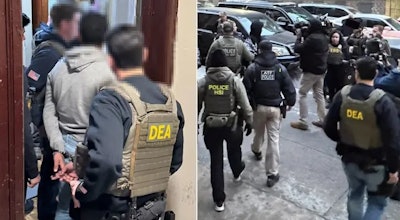 ICE and DEA immigration raids in New York City.