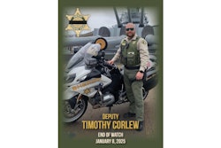 Riverside County (California) Sheriff's Deputy Timothy Corlew was killed Wednesday morning in an on-duty crash.