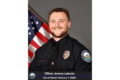 Officer Jeremy Labonte of the Roswell (Georgia) Police Department was shot and killed responding to a suspicious person call.
