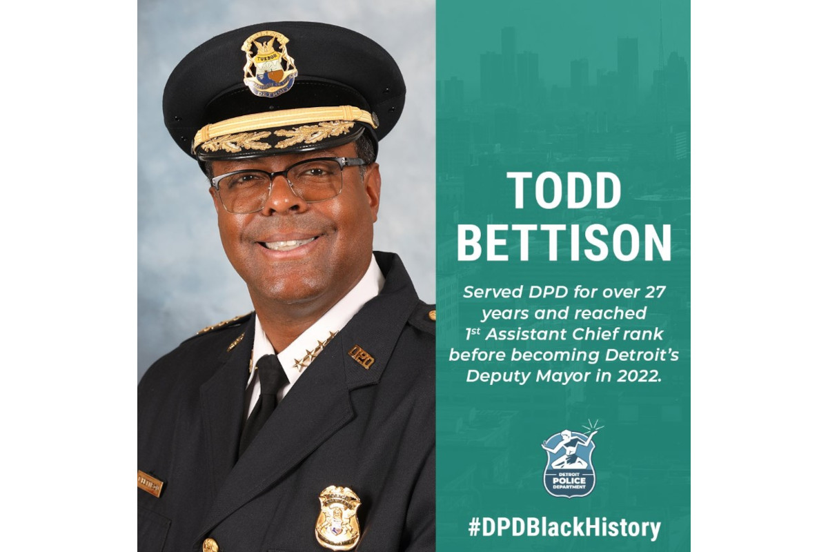 Detroit interim police chief Todd Bettinson has been promoted to chief. Prior to rejoining the department he served as deputy mayor.