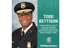 Detroit interim police chief Todd Bettinson has been promoted to chief. Prior to rejoining the department he served as deputy mayor.