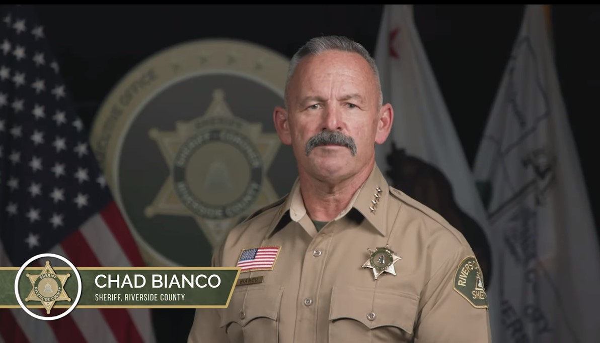 Riverside County Sheriff Chad Bianco is reportedly weighing a campaign for California governor.