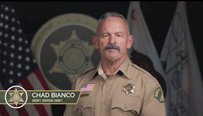 Riverside County Sheriff Chad Bianco is reportedly weighing a campaign for California governor.