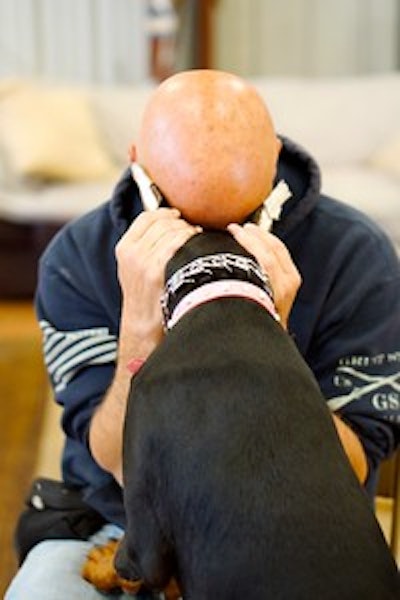 Dogs intuitively understand when someone needs help, according to Mary Cortani, founder of Operation Freedom Paws.