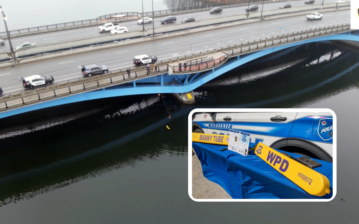 Manny Tubes, named after a Worchester officer who lost his life during a water rescue in 2021, were deployed to save a man this week in Shrewsbury.