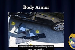 The Jacksonville Sheriff's Office says Brandon White was wearing this body armor March 12 when he was killed in a gunfight with an officer.