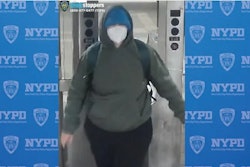 The tire slashing suspect is described as male with a light complexion and heavy build. He is approximately 260 pounds, 5-feet 11-inches tall and was last seen wearing a grey hooded sweatshirt, black sweatpants, a blue hat, grey sneakers and a white surgical face mask.