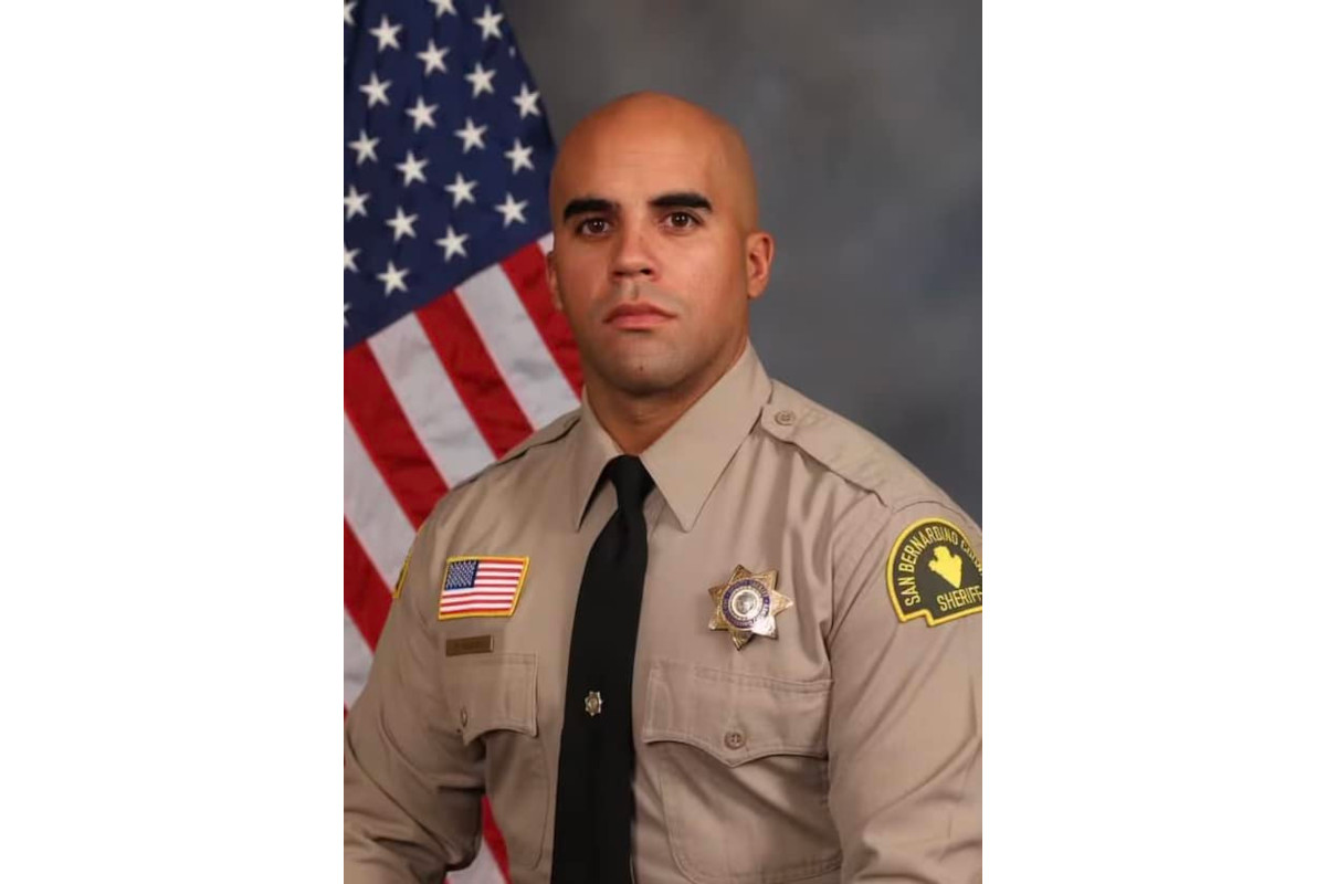 San Bernardino County Sheriff's Deputy Hector Cuevas Jr. was killed Monday in a pursuit crash.