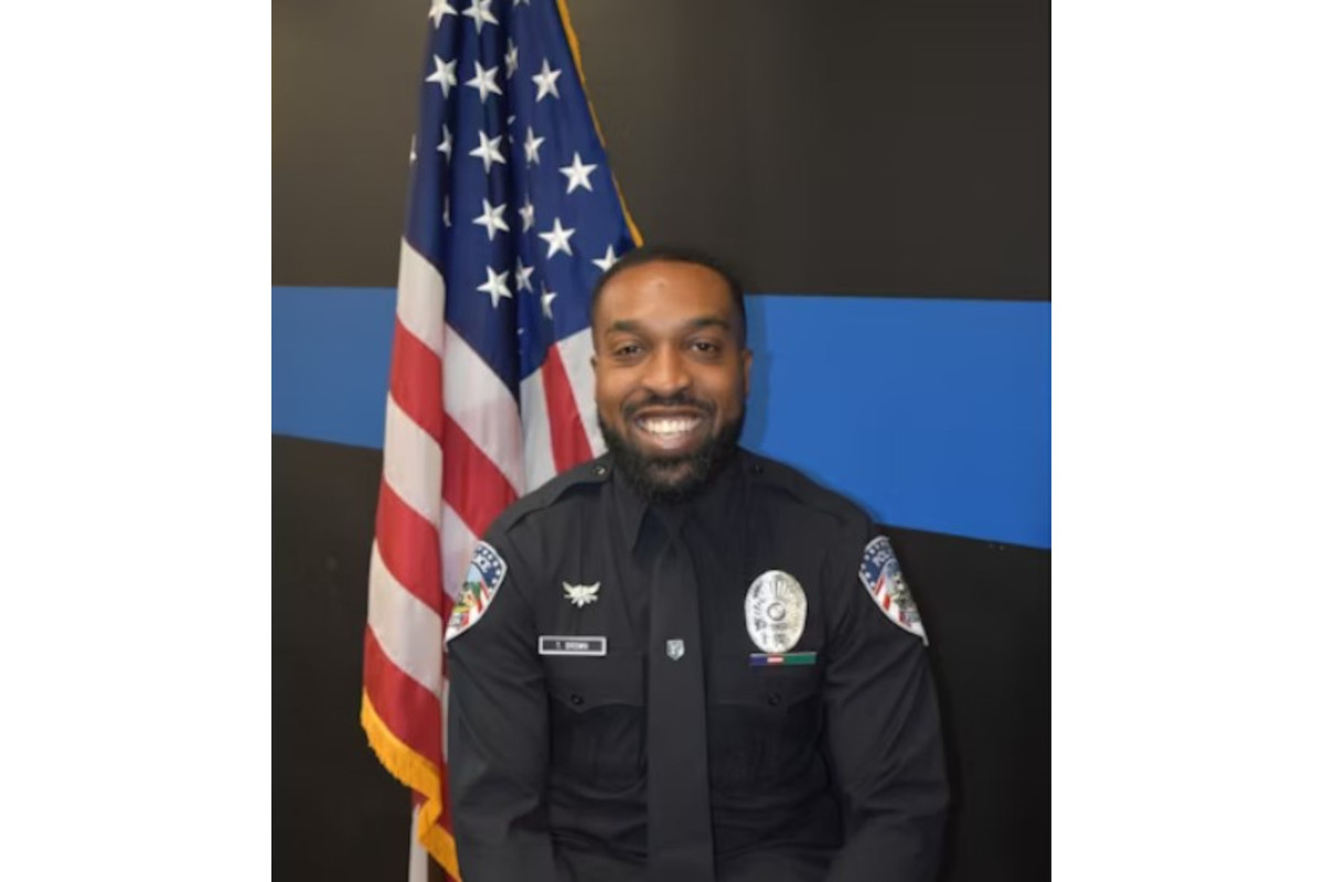 Officer Travis “TJ” Brown was attacked and critically injured while trying to make an arrest during an August 2024 protest.