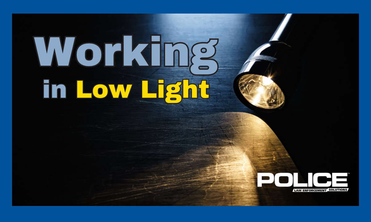 Officers commonly work in low-light settings, so what is there to know about using a flashlight to replace or supplement available lighting?