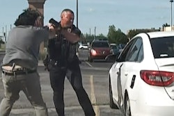 The Edmond Police Department released video showing when its officer was attacked.