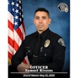 Officer Samuel Riveros of the Baldwin Park Police Department was killed when he came under fire while responding to a call.