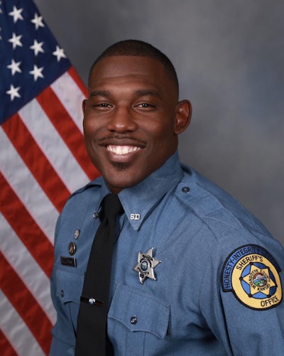 Wyandotte County Sheriff's Deputy Elijah Ming was killed Saturday afternoon at a domestic barricade incident.