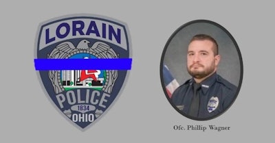 Officer Phillip Wagner of the Lorain (Ohio) Police Department died Thursday from wounds he suffered in a Wednesday ambush.
