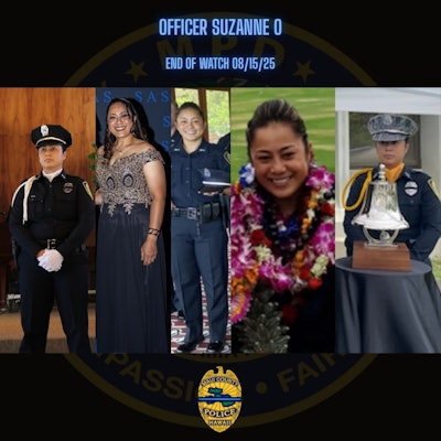 Maui Police Officer Suzanne O was shot and killed responding to an incident at a sugar mill.